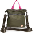 Amuse Crossbody Bag - Womens Stylish Nylon Everyday Handbag With 55" Adjustable Removable Strap