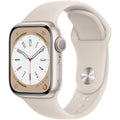 Apple Watch Series 8 [Gps, 41Mm] - Starlight Aluminum Case With Starlight Sport Band, S/M (Renewed)