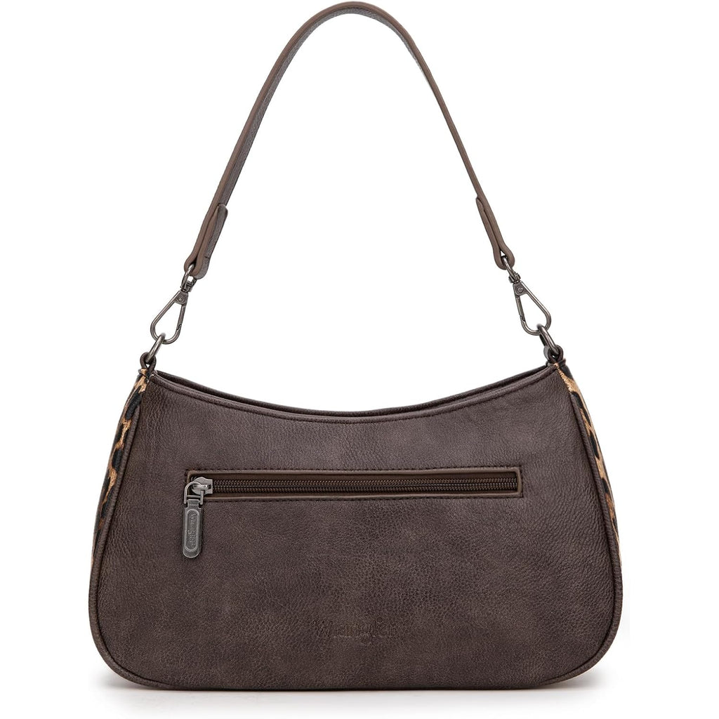 Wrangler Western Shoulder Bag for Women Small Purse Aztec Hobo Bag HandBag with Detachable Strap