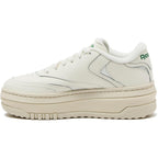 Reebok Club C Extra Platform Sneakers for Women - White Casual Tennis Women's Fashion Sneakers - Womens Shoes Size 5 to 11