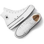Converse Women'S Chuck Taylor All Star Lift Platform High Top, White/Black/White, 7