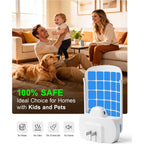 Wowcatch Plug-In Flying Insect Trap For Indoors, Fly Trap For Fruit Flies, Gnats & House Flies, Uv Light Indoor Bug Catcher For Home, Kitchen, Mess-Free Alternative To Bug Zapper, 1 Device 2 Refills