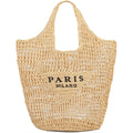 POOOPSSD New Woven Bag, Straw Mesh Tote Bag, Beach, Shoulder Bag, Hobo Women, Foldable Large Capacity, for Holiday.
