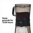Oxo Good Grips Cold Brew Coffee Maker 32 Oz, Iced Coffee Maker With Carafe, Brews Cold Brew Concentrate