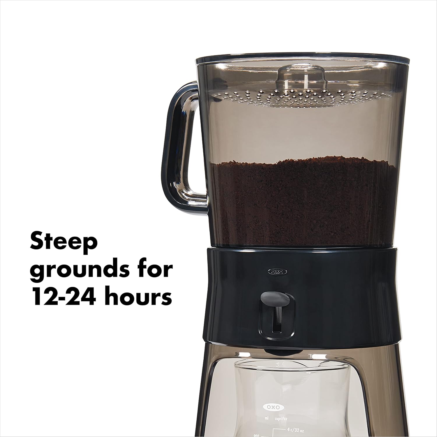 Oxo Good Grips Cold Brew Coffee Maker 32 Oz, Iced Coffee Maker With Carafe, Brews Cold Brew Concentrate