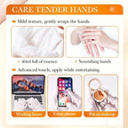 Moisturizing Hand Mask Gloves for Dry Hands, Hydrating Hand Masks 5 Pack, Nourishing Hand Care Treatment with Hyaluronic Acid, Smooth & Soft Skin Feel, Hand Moisturizing Gloves for Home Spa Use