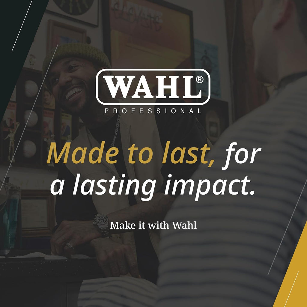 Wahl Professional Peanut Corded Trimmer - Compact, Lightweight Powerful Rotary Motor Grooming Tool, with 4 Trimming Guides and Accessories