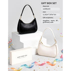Small Shoulder Bags for Women, mini Purse Vegan Leather Shoulder Bag, Cute Retro Hobo Handbag