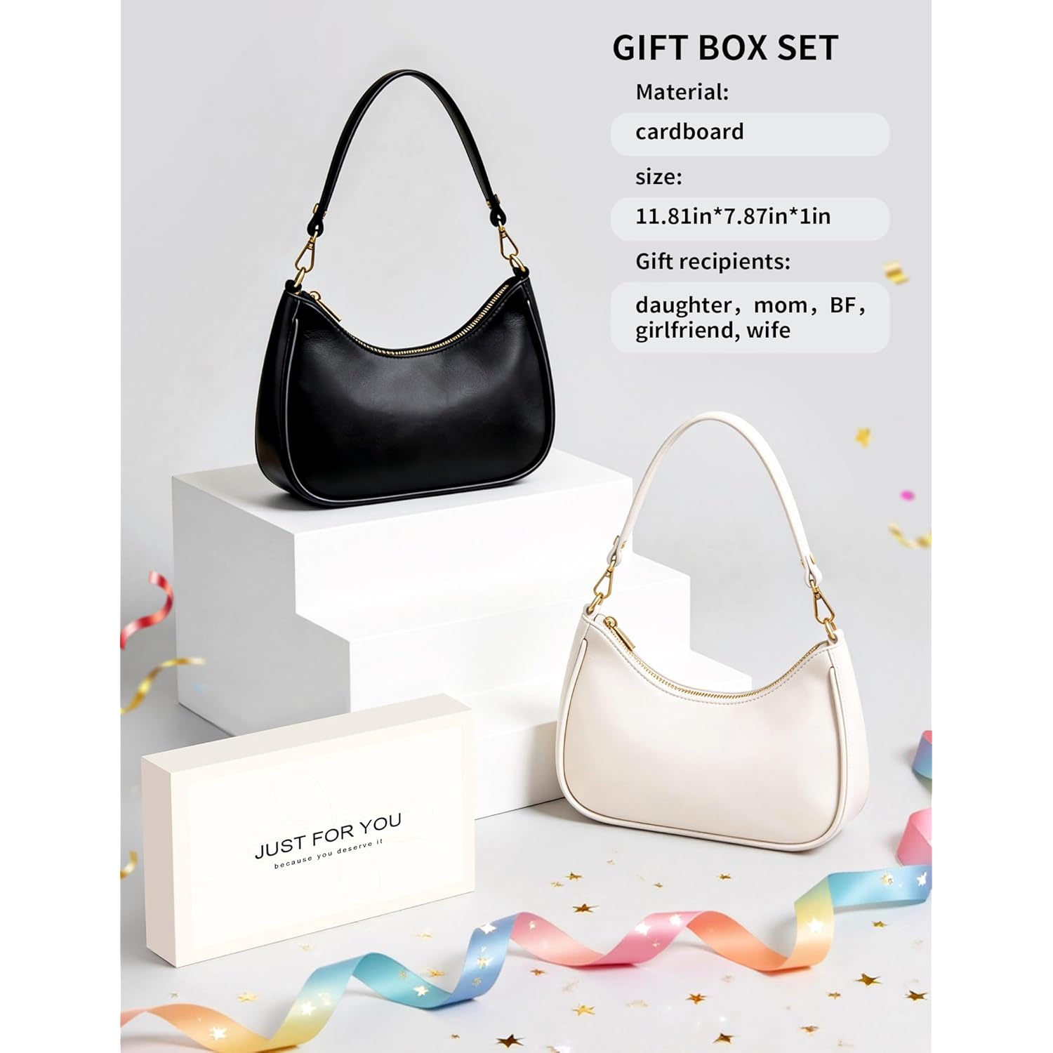 Small Shoulder Bags for Women, mini Purse Vegan Leather Shoulder Bag, Cute Retro Hobo Handbag