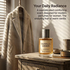 Ambery Vanilla Eau De Parfum For Women - Perfume Spray With Coffee, Jasmine, Cedarwood & Patchouli Notes - Gourmand Fragrance, 1.7 Fl Oz (Vanilla Ambery)