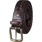 Tommy Hilfiger Men'S Fully Adjustable Leather Braided Belt, Classic Strap For Jeans, Khakis & Dress Pants