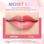 LANGMANNI Lip Oil,No-Sticky Gloss Lip Balm Lip Care,Fruit Flavoured Lip Oil For Dry Lip's Moisturizing Hydrating And Nourishing (Strawberry+Coco)