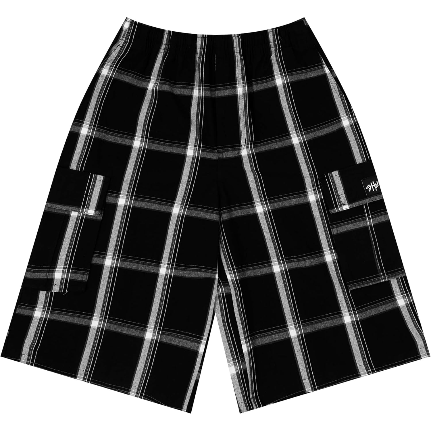 Shaka Wear 5.6Oz Plaid Shorts