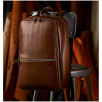 Samsonite Classic Leather Slim Backpack