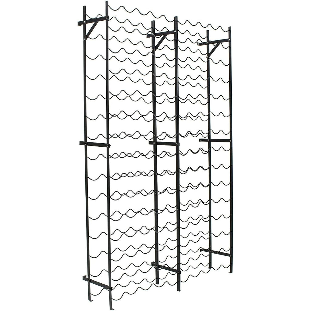Sorbus Wine Rack Freestanding Floor - Wine Bottle Holder Holds 150 Bottles Of Wine - 150 Bottle Capacity Wine Storage For Any Bar, Wine Cellar, Kitchen, Dining Room