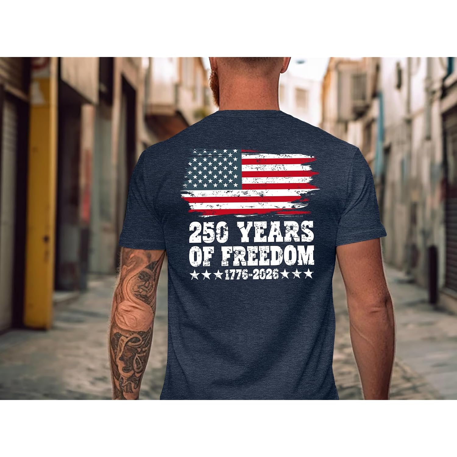Men'S 250 Anniversary Usa Shirt American Flag T Shirt 250 Years America Anniversary Shirt Patriotic Shirts Tops