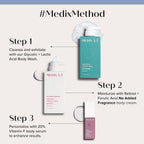Medix Retinol Body Lotion + 20% Vitamin F Serum Booster Moisturizer 2Pc Skin Care Set | Crepey Skin Care Treatment | Retinol Body Cream Targets Appearance Of Sagging Crepe Skin & Wrinkles, 2Pc Set