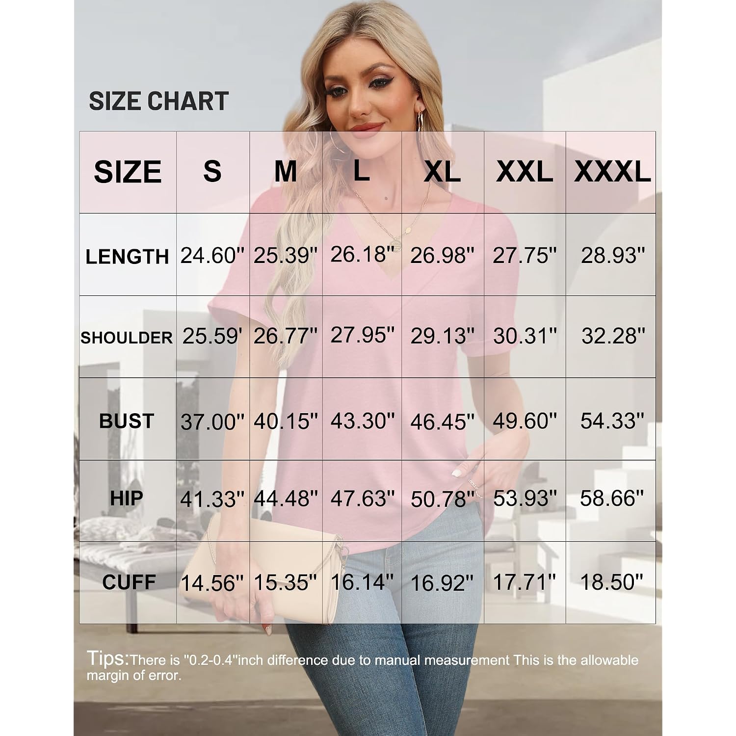 T Shirts Short Sleeve V Neck Tees Womens Tops Beach Vacation Fashion Clothes 2026 Casual Summer Spring Fall Outfits