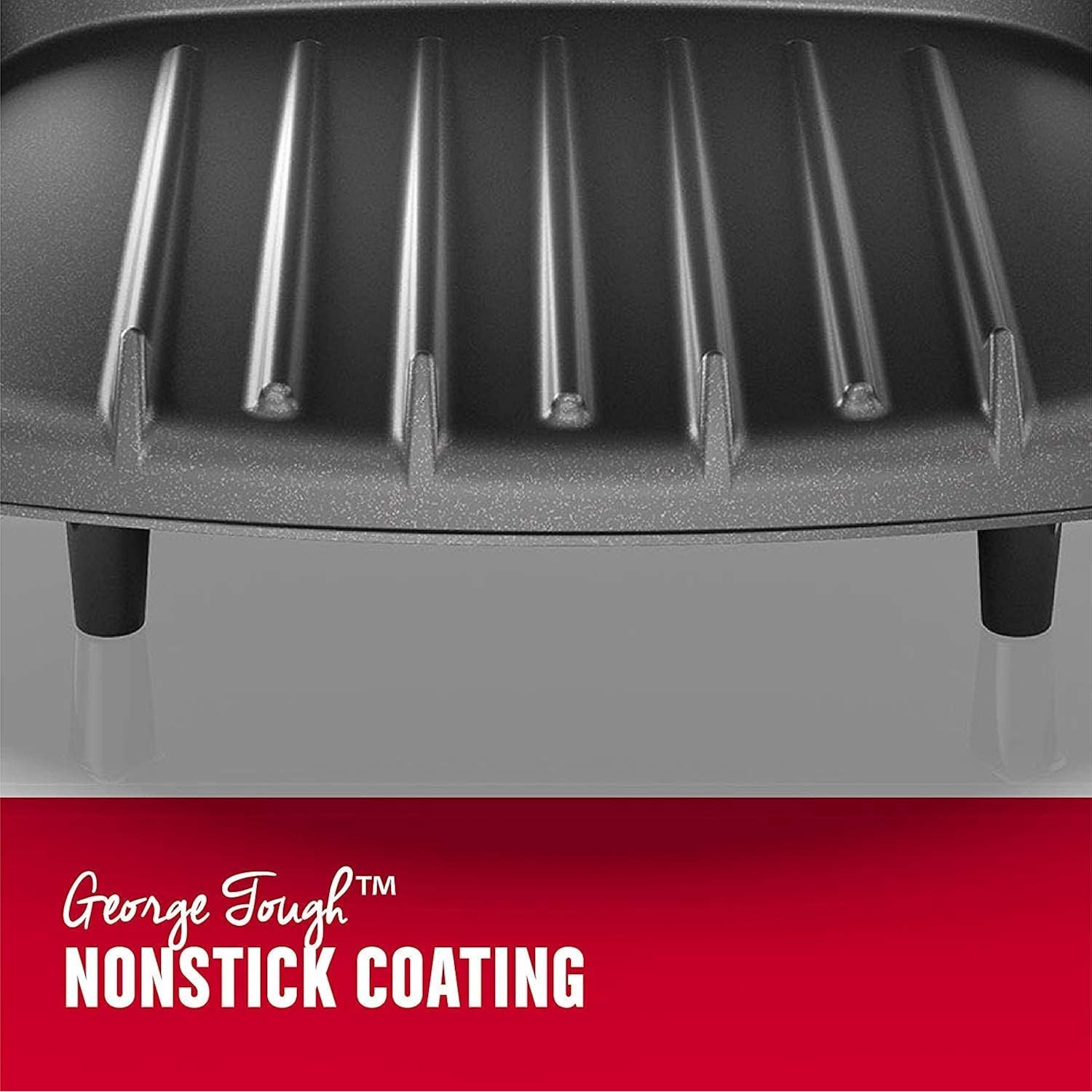 George Foreman GR10B 2-Serving Mini Grill & Panini Press, Compact 7.3” x 5.6” Cooking Surface,1–2 Servings, Dorms & Small Kitchens
