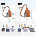 INICAT Women's Small Sling Bag, Lightweight Everyday Vegan Leather Crossbody Purse for Daily Essentials and Travel Light