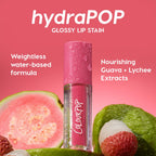 ColourPop HydraPop Glossy Lip Stain Duo - Pink & Warm Nude Hydrating Lip Gloss Set That Fades Into A Soft Tint - Non-Drying & Long-Lasting - Water-Based Gloss-to-Stain Finish (2 Count)