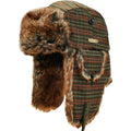 Unisex Winter Trapper Hat Cold Proof Keep Warm Hat with Ear Flaps