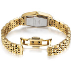 Berny Gold Watches For Women Dainty Hexagon Ladies Quartz Wrist Watches Stainless Steel Band Fashion Analog Watch Luxury Bracelet