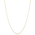 Kooljewelry Womens Classic Rope Chain - 14k Yellow Gold Pendant Necklace, Polished, Spring Ring