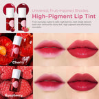 Bayfree Lip Tint Stain Set, 2 Pcs Korean Water Tint Lightweight Non-Sticky, Waterproof Long Lasting Liquid Blush & Lip Stain, Transfer-Proof, Matte Finish Lip Color Makeup (Made Into Jam)