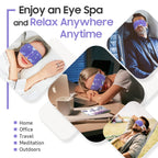 Steam Eye Mask, 10Packs Heated Eye Mask, Self Heating Disposable Spa Warm Compress For Eyes Sleep Mask, Travel Essentials & Relaxation Gifts For Women (Lavender Scent)