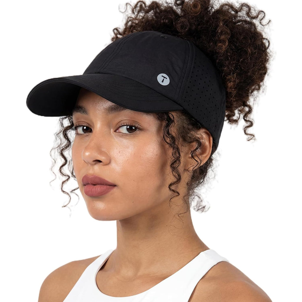 Top-Ex Cooling High Ponytail Everyday Sports Hat For Women, Breathable Comfort Fit For Running Golf Walking, Upf 50+ Foldable