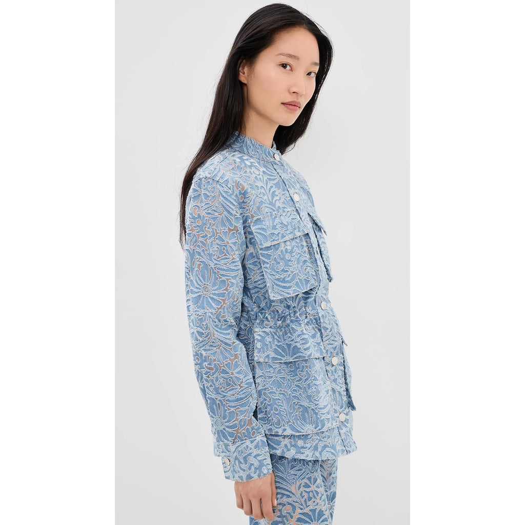 Veronica Beard Jean Women'S Burnout Floral Lane Jacket