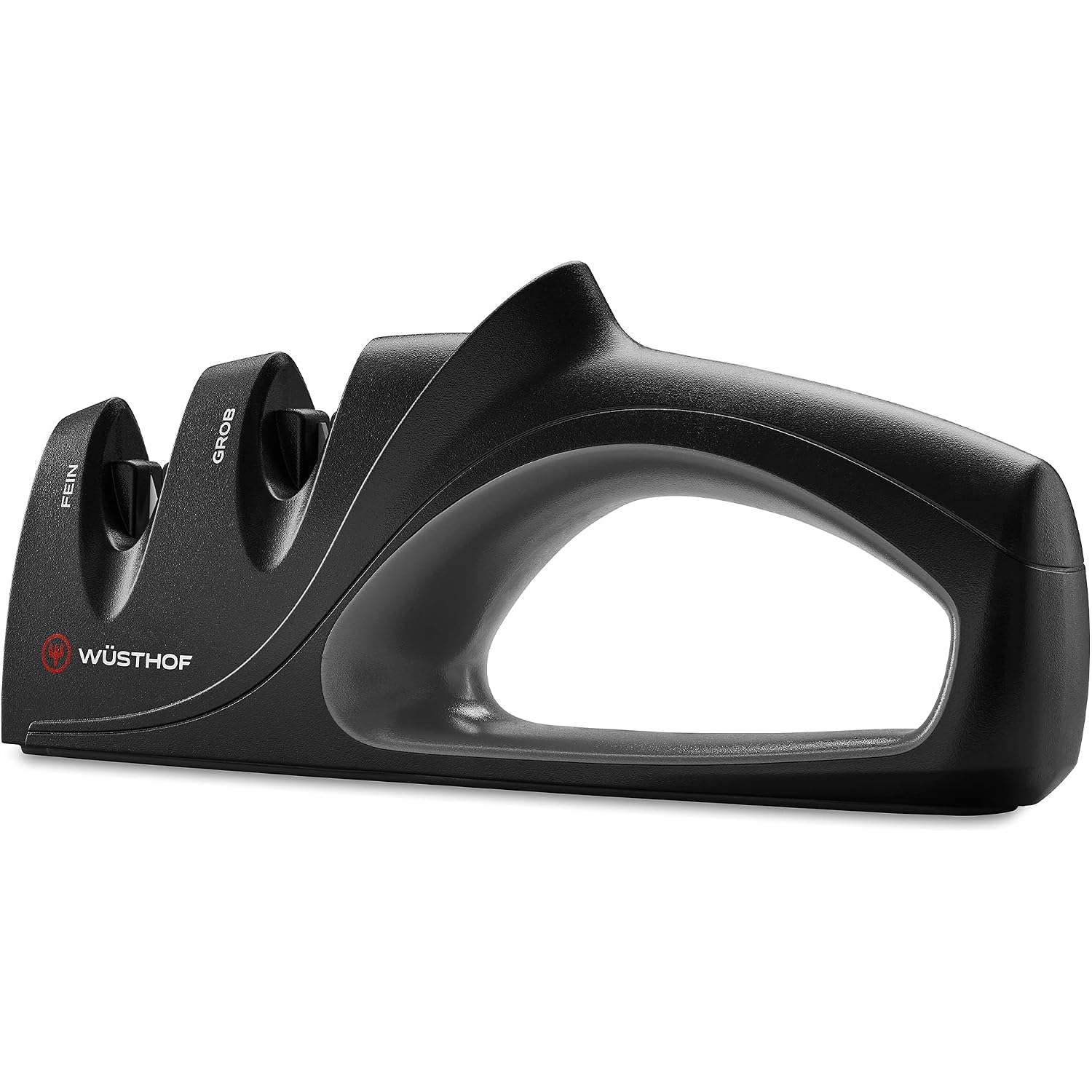 Wüsthof 2-Stage Hand-Held Sharpener, Black