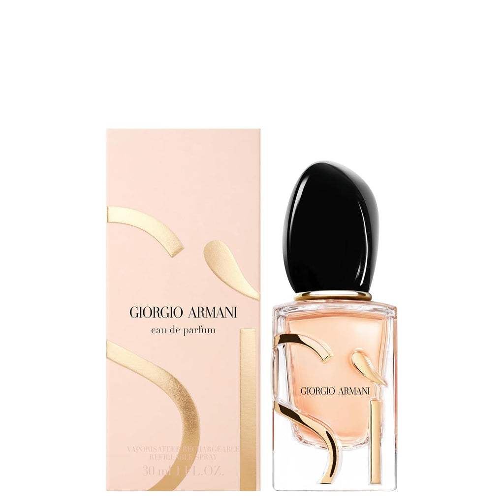 Armani Beauty - Sì - Eau de Parfum - Women's Perfume - Modern Chypre Fragrance - Blackcurrant Nectar, Rose De Mai & Freesia, Patchouli Notes