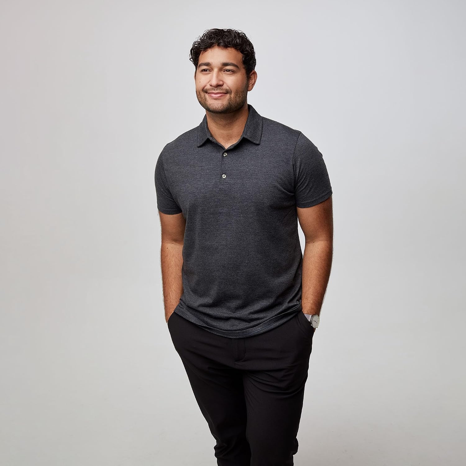 Fresh Clean Threads Mens Polo Shirts - Pre Shrunk Soft Fitted Premium Classic Shirt - Men'S Polos Cotton Poly T-Shirt Blend