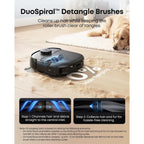 Eufy C28 Robot Vacuum And Mop Combo, 15,000 Pa, Hydrojet Roller Mop | Upgraded From X10 Pro, Zero-Tangle For Pet Hair, Auto Mop Washing&Drying, Self-Emptying&Refilling 2026 New