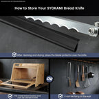 2026 Upgrade Bread Knife For Homemade Bread, World'S 1St Real Bow-Design Sourdough Bread Slicer, Razor-Sharp Cutter For Crusty Sourdough & Baguette, 4 Thickness Scale Marks, Ideal For Gift