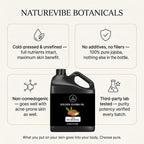 Naturevibe Botanicals Golden Jojoba Oil 32 Oz – 100% Pure, Cold-Pressed Moisturizer For Skin & Hair | Antioxidant-Rich, Non-Greasy, Carrier Oil & Daily Hydration