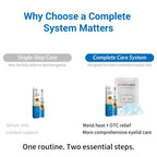 Stye Eye Treatment 2 Kits-Stye Relief Rollerball Serum & 10 Pcs Eye Patches | For Styes, Chalazions And Blepharitis Treatment For Eyelids, Stye Eye Compress, Clear Eyes Redness Relief, Sleep Eye Mask