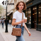 Anti Theft Crossbody Purse For Women Rfid Crossbody Bags For Travel Vegan Leather Cross Body Bag With Built-In Wallet