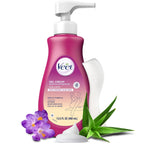 Veet Sensitive Skin Hair Removal Cream For Women, Painless Bikini Hair Removal Gel, Dermatologically Tested Depilatory Cream For Bikini Line, Legs, Arms, Underarms, 13.5 FL OZ Pump Bottle with Tool