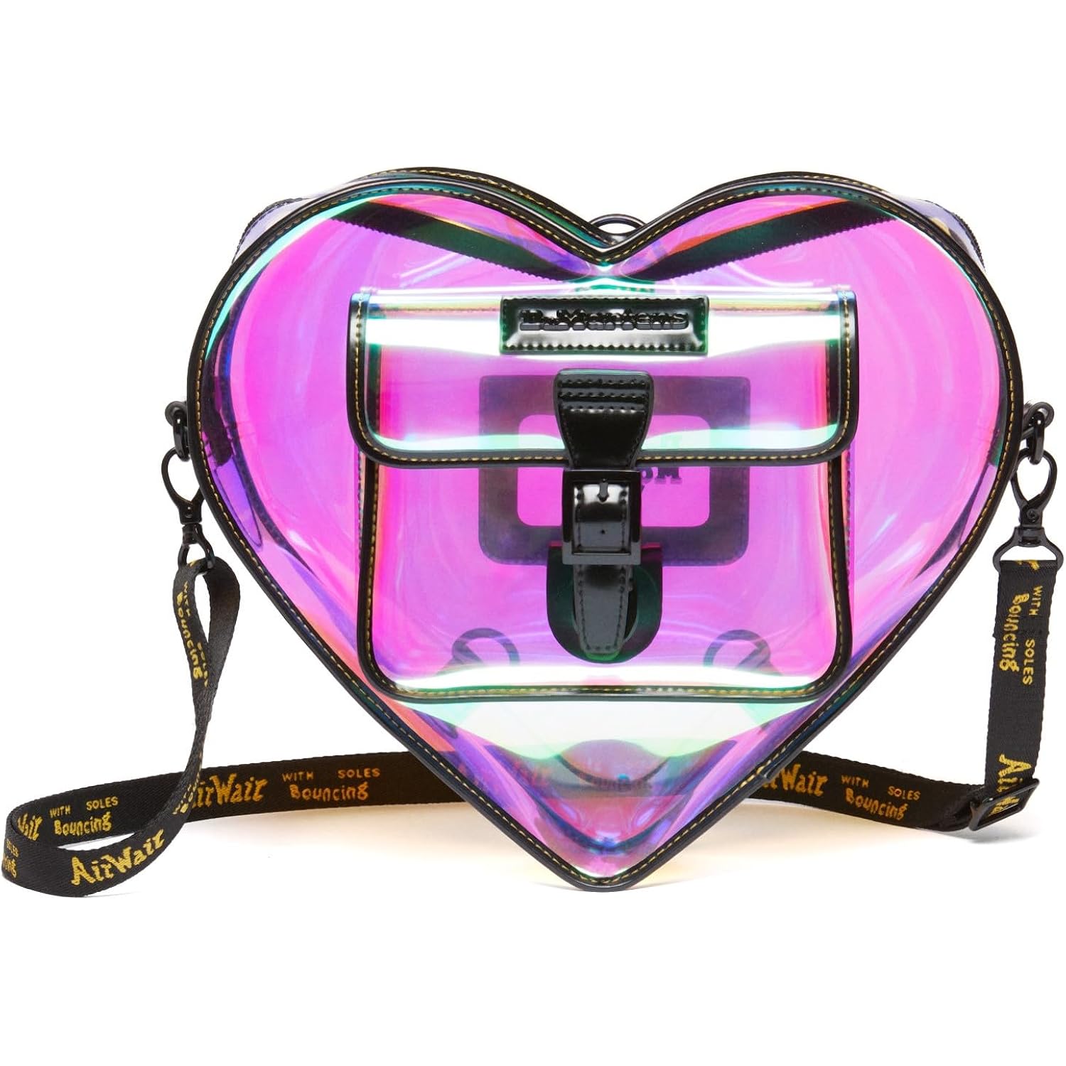 Dr. Martens Transparent Heart Shaped Backpack