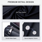 Poiugoya Crossbody Bags For Women,Small Crossbody Purse With Triple Compartments,Cell Phone Wallet With Card Slots For Travel | Small