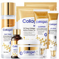 Collagen Skin Care Set, 6Pcs Face Care Sets For Older Women, Firming Skin, Shrink Pores, Smooth Wrinkles, Hydrating Skin Care Set Include Serum Face Cream Eye Cream Toner Cleanser Facial Mask1