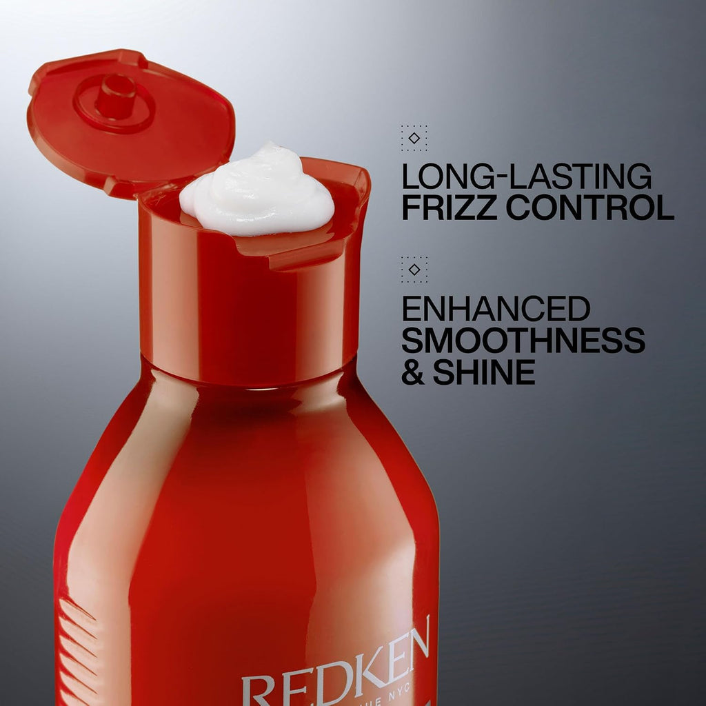 Redken Frizz Dismiss Conditioner - Frizz Control For All Hair Types, Moisturizes & Smoothes, Enhances Shine, With Babassu Oil