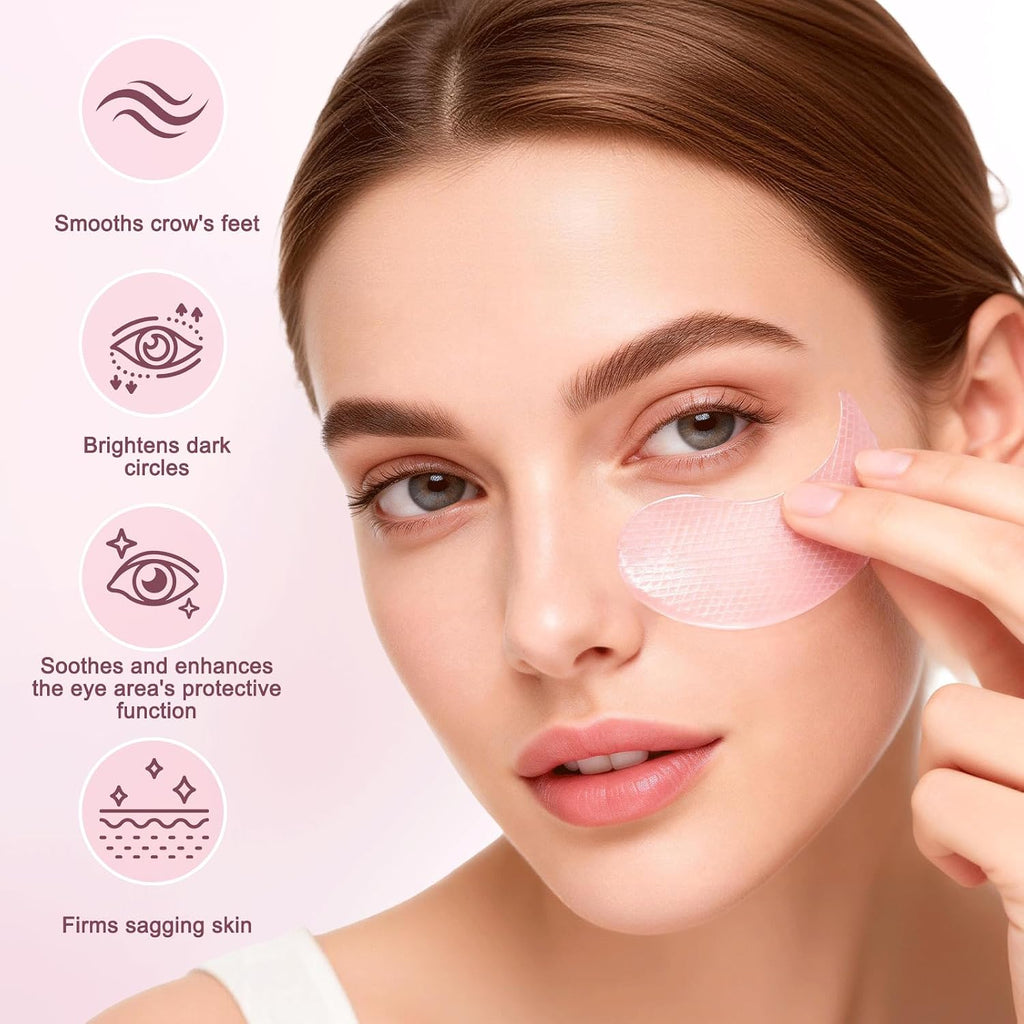 Pdrn Under Eye Patches Retinal Under Eye Patches Revive Under Eye Patch | For Women And Men Eyes And Dark Circles Puffy Eyes Undereye Bags Birthday Gifts For Women Travel Essentials- (60 Pc)