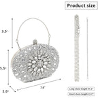 Beaguful Women's Evening Bags Sparkly Rhinestone Clutch Purses Luxury Handbags | Sparkly, Rhinestone, Luxury, Sparkly, Rhinestone, Luxury