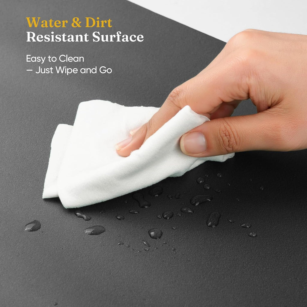 2-Pack 1.6" Extra Thick Nbr Foam Garden Kneeling Pads, Ultra Soft Cushion Kneeling Pads For Gardening, Gardening Kneeling Pad For Baby Bathing, Work, Exercise, 17.3×11×1.6 In, Black