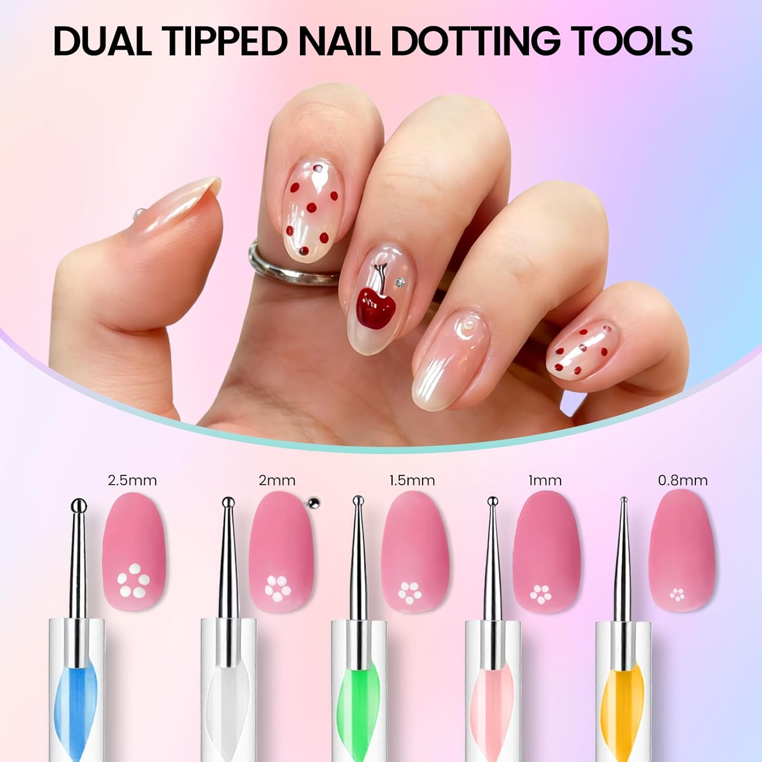 38Pcs Nail Art Brushes Set: Nail Art Tools with Nail Stand Holder, 15Pcs Nail Design Brushes, 5Pcs Dotting Tools, 5Pcs Sculpting Brushes, Resin Palette, Nail File for Painting Nails