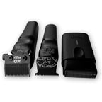 TPOB Play Barber Hair Clippers for Men 7500 RPM with Rubber Grips (Blackout 3 Set)